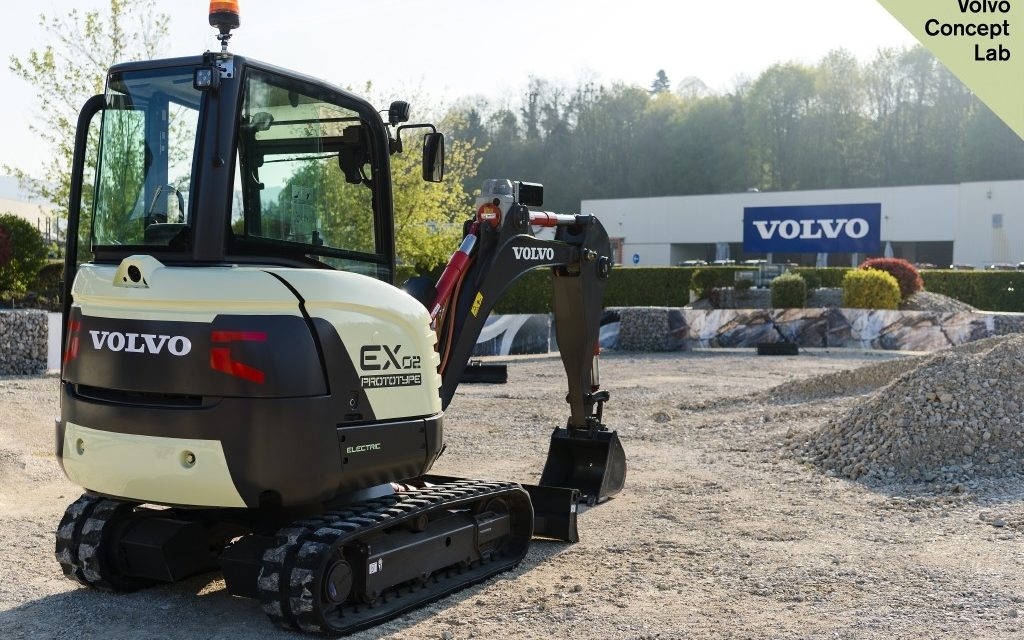 Volvo CE esboça futuro das escavadeiras
