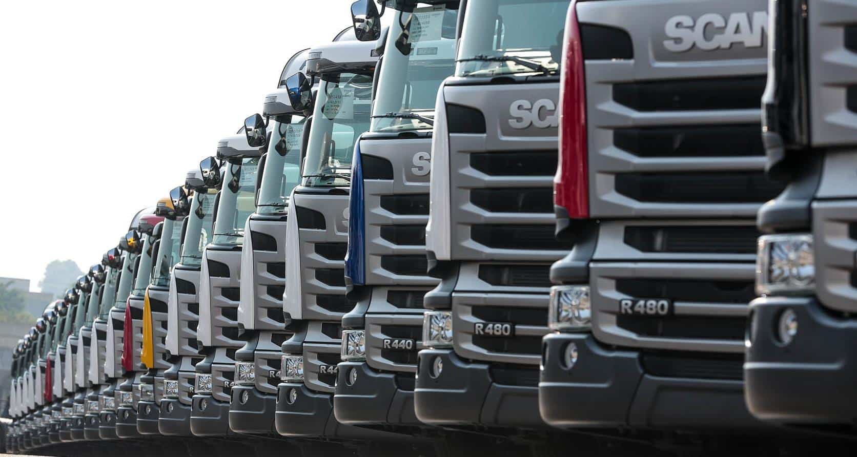 Scania e DAF crescem no primeiro semestre