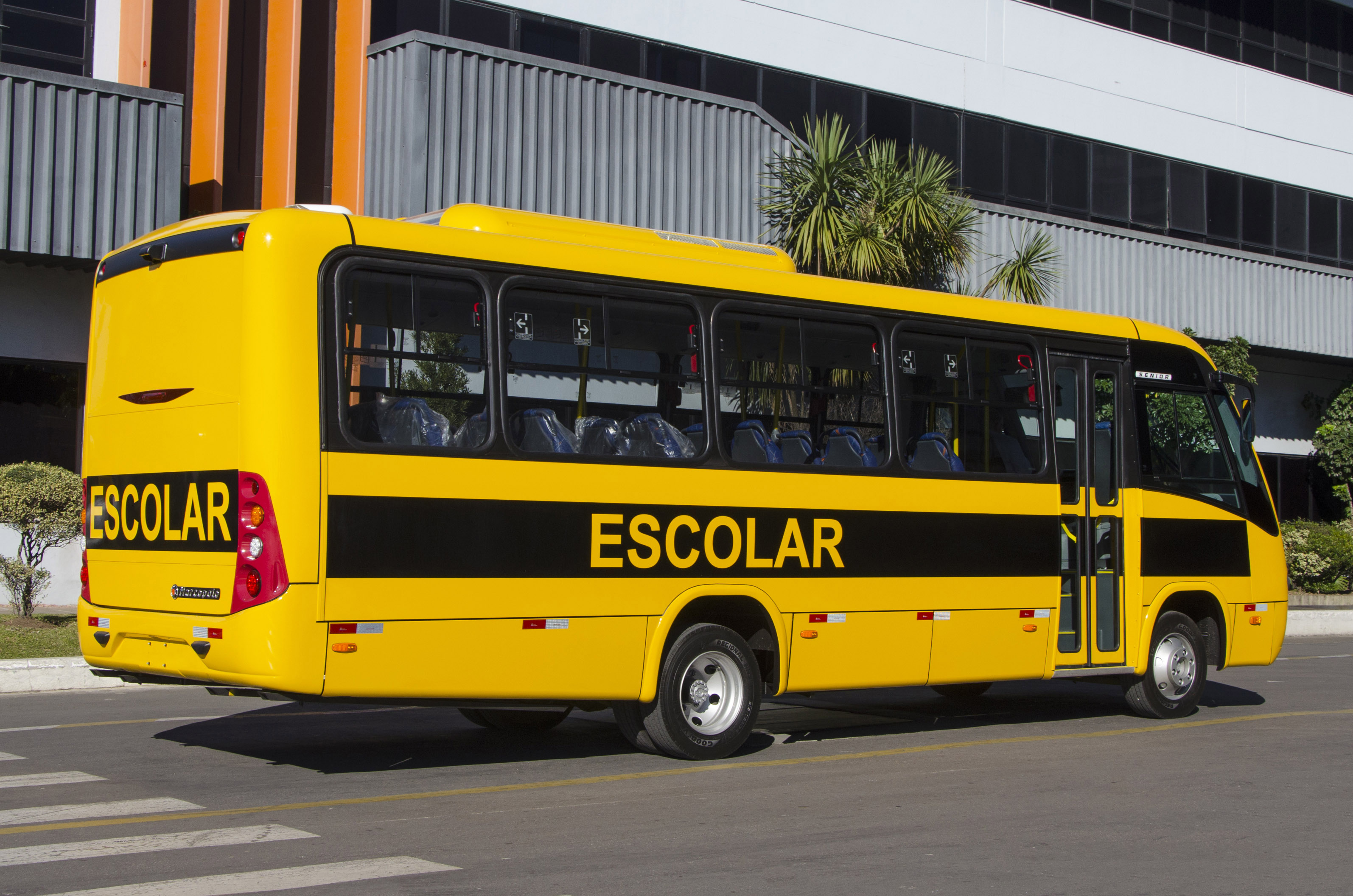 Barueri terá ônibus Marcopolo no transporte escolar