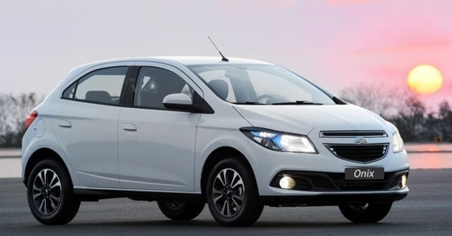 Chevrolet Onix será o carro mais vendido do Brasil pela terceira vez