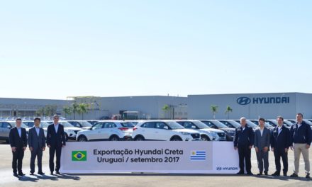 Hyundai inicia exportação do Creta para o Uruguai
