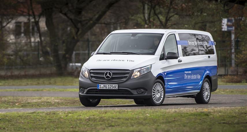 A eletrificação chega ao comercial leve Vito