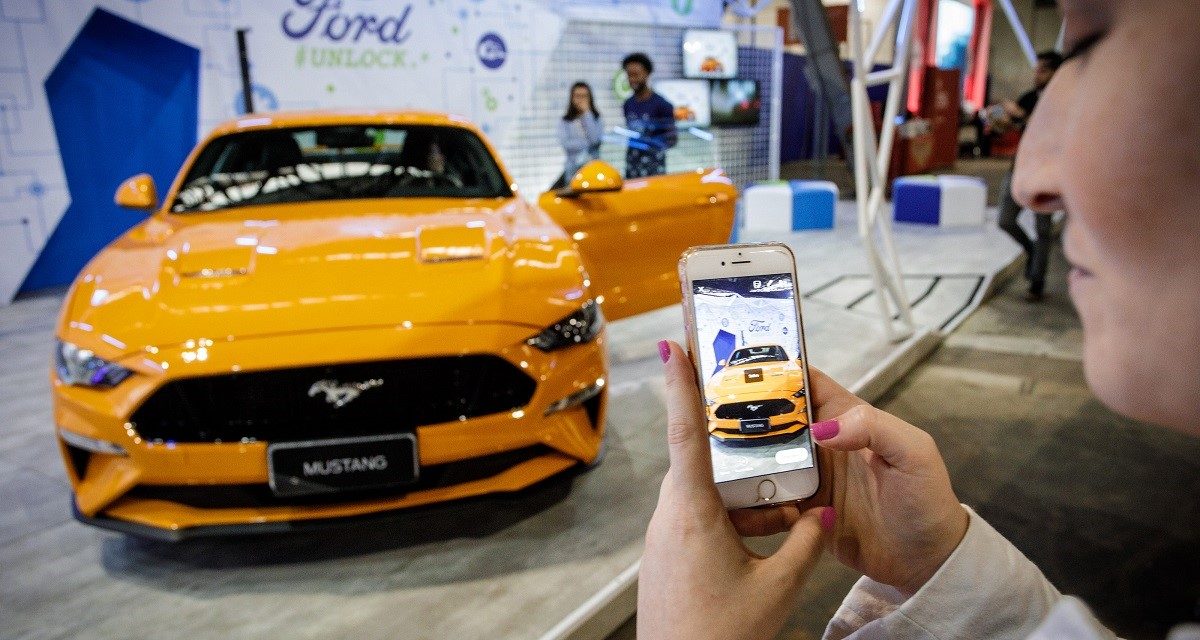 Ford mostra novo Mustang na Campus Party no Anhembi
