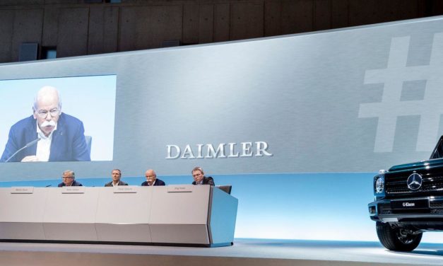 Daimler tem resultados recordes em 2017