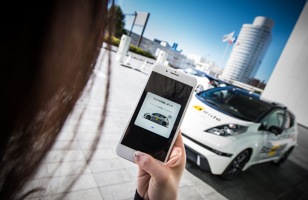 Nissan testa serviço de transporte autônomo
