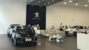 Nova concessionária Peugeot Akta, em santos