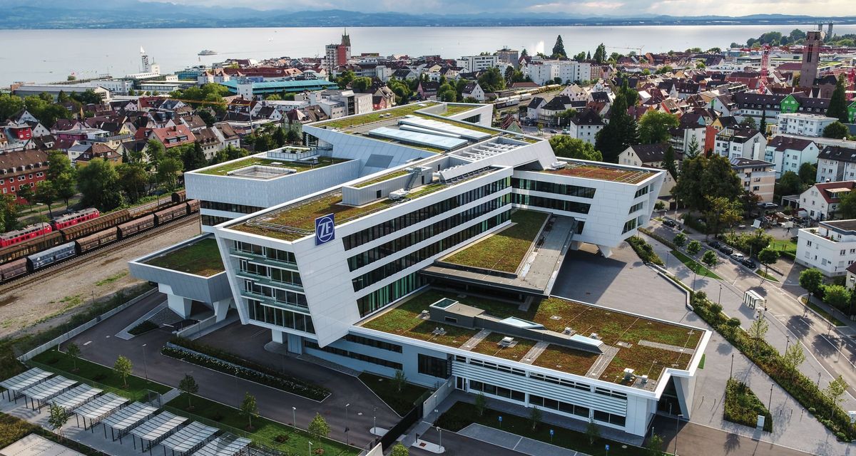 Sede da ZF na Alemanha. Empresa registrou recorde de vendas no exercício de 2017