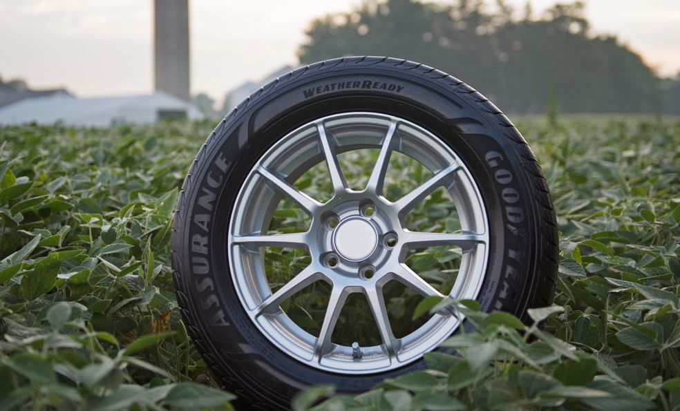 Goodyear troca petróleo por óleo de soja