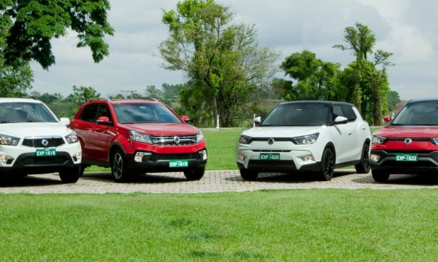 Linha SSangYong começa em R$ 85 mil