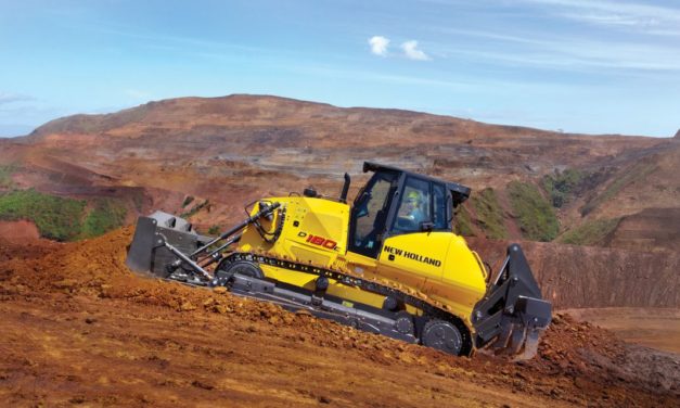 Mercado de equipamentos para construção em alta