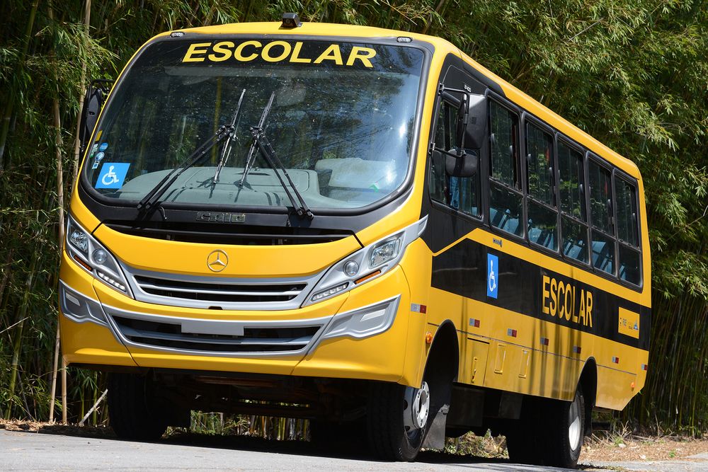 Mercedes-Benz vence licitação para fornecer 1.600 ônibus para o caminho da escola