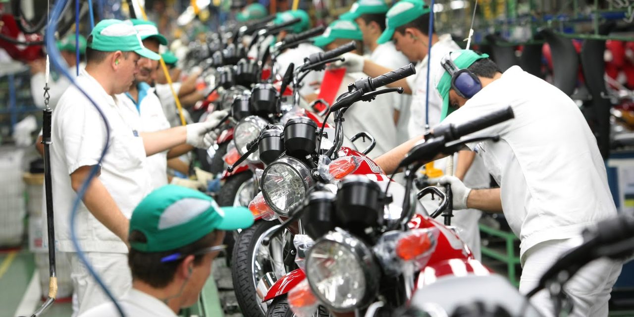 In ten months, more than 1.3 million motorcycles were produced