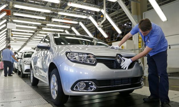 Vendas mundiais da Renault caem 6,7%