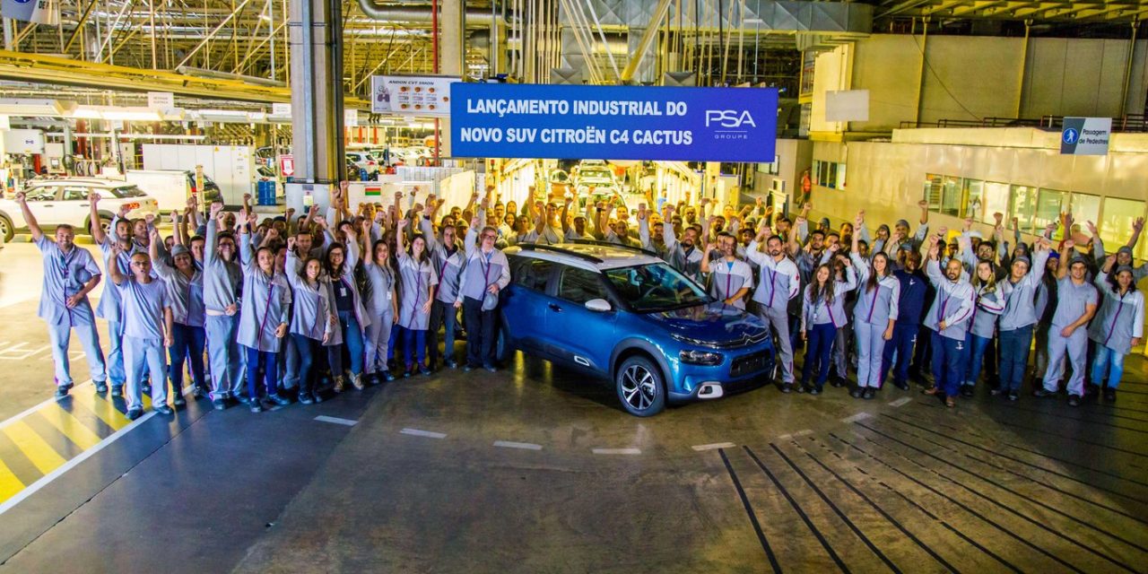 PSA já produz Citroën C4 Cactus em Porto Real