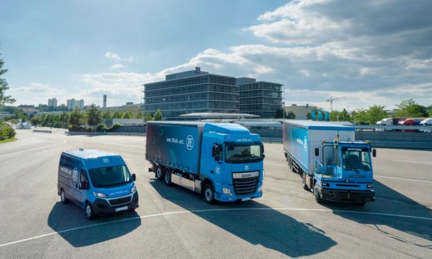 ZF: eletrificação e direção autônoma na logística.