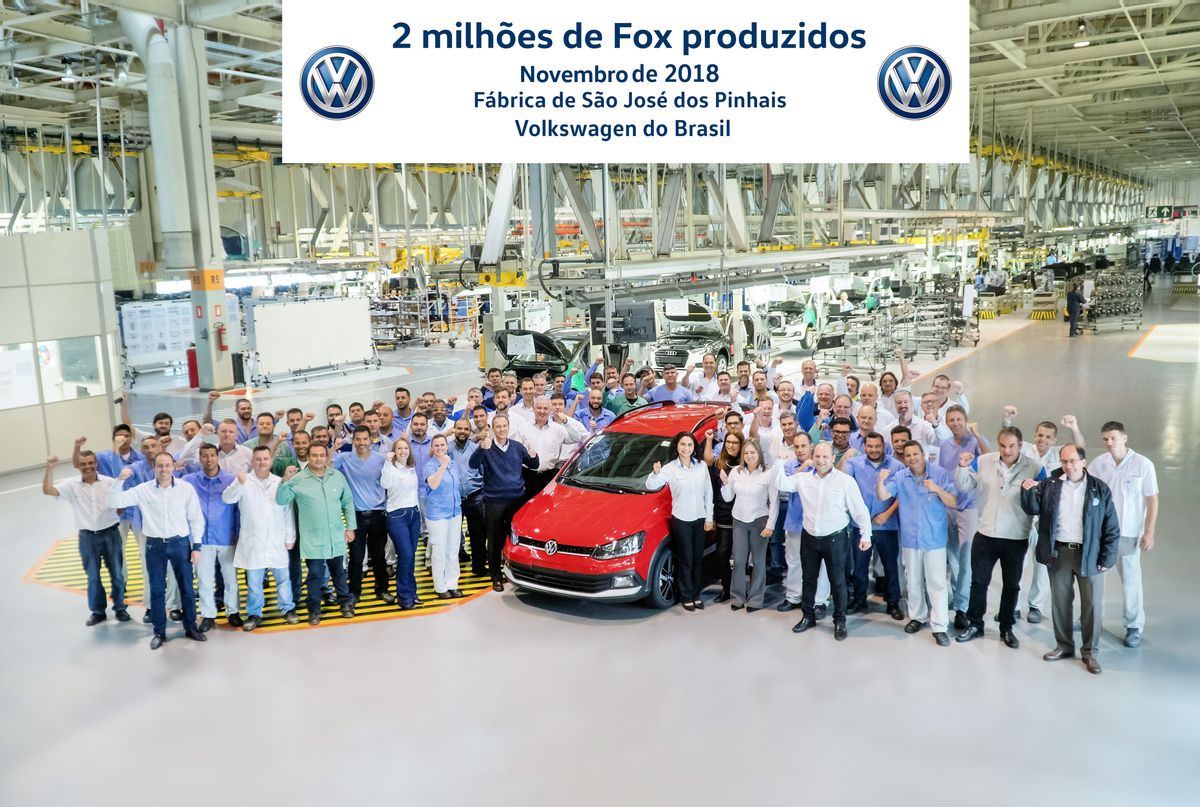VW Fox - 15 anos 2 milhões de unidades