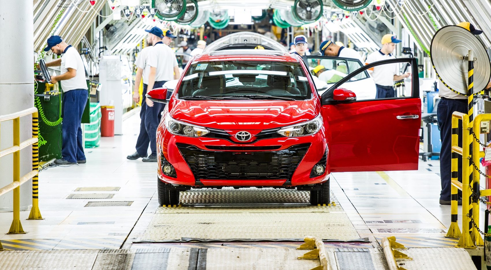 Toyota adia retomada da produção nas fábricas brasileiras