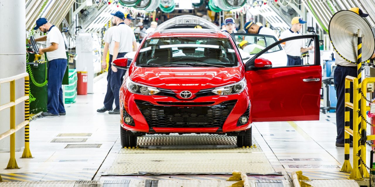 Toyota adia retomada da produção nas fábricas brasileiras