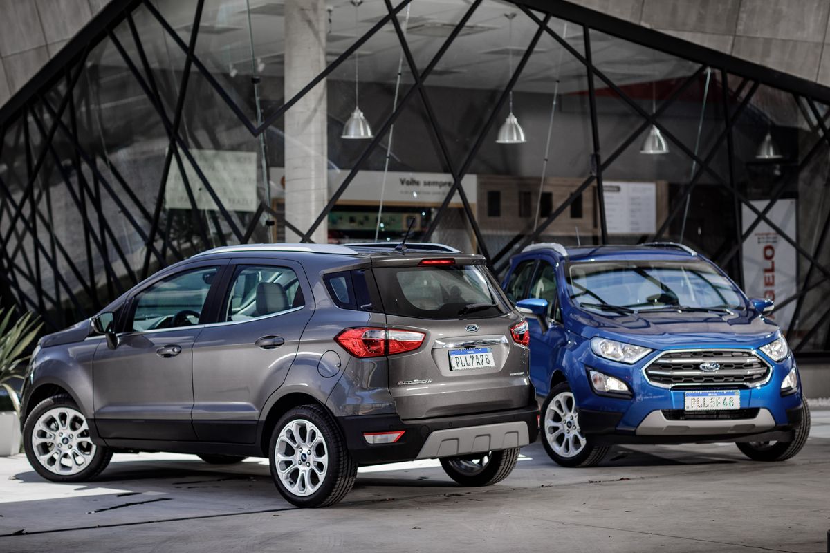 Ford EcoSport tem nova versão Titanium na linha 2020