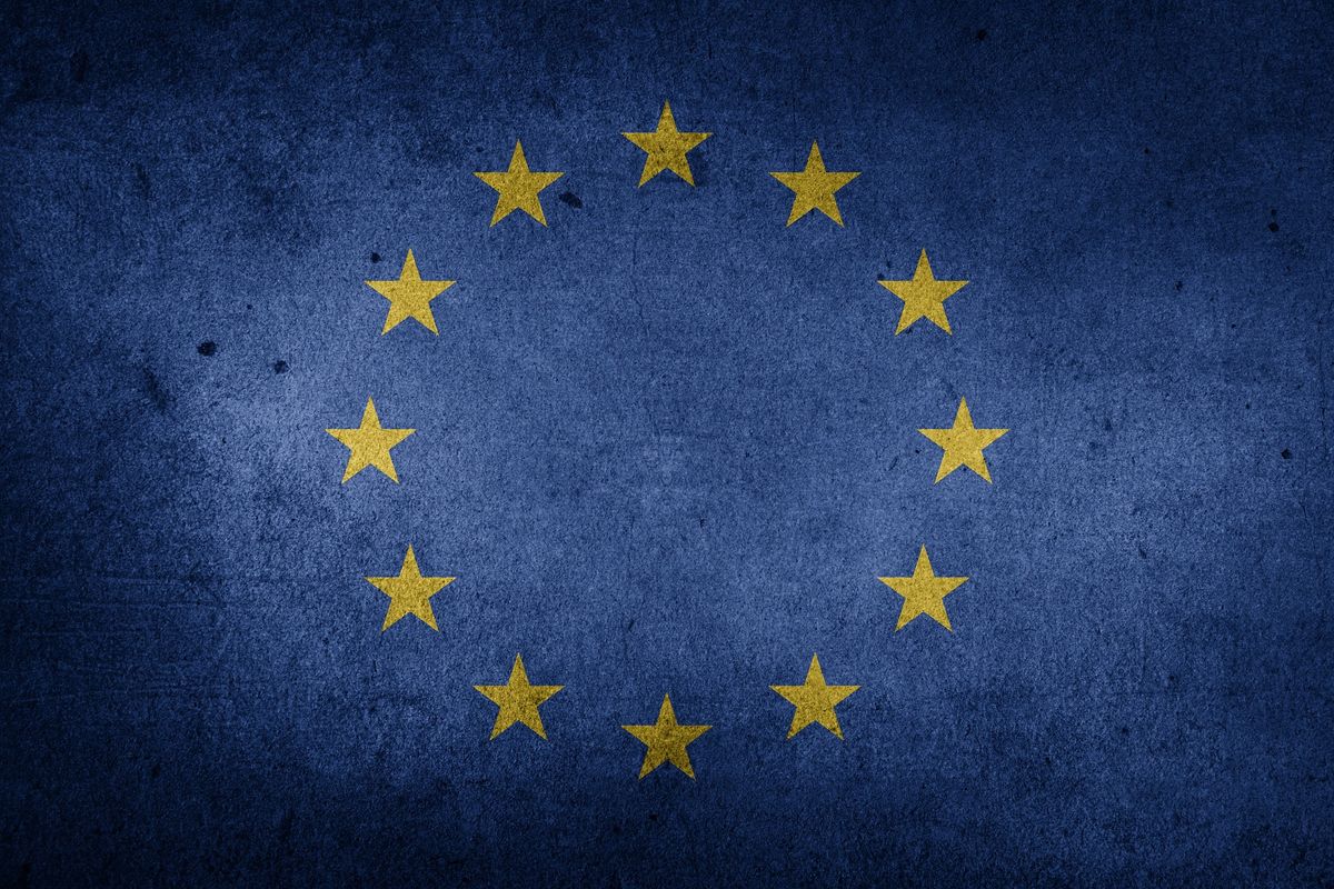 bandeira da união europeia