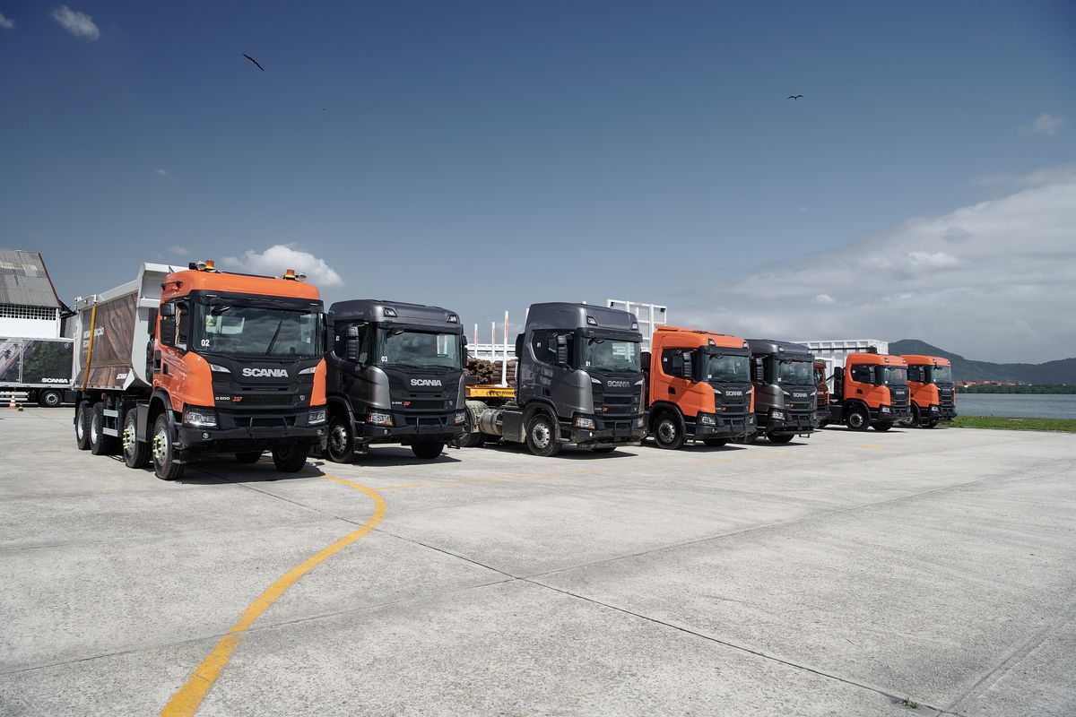 Scania - nova geração de caminhões