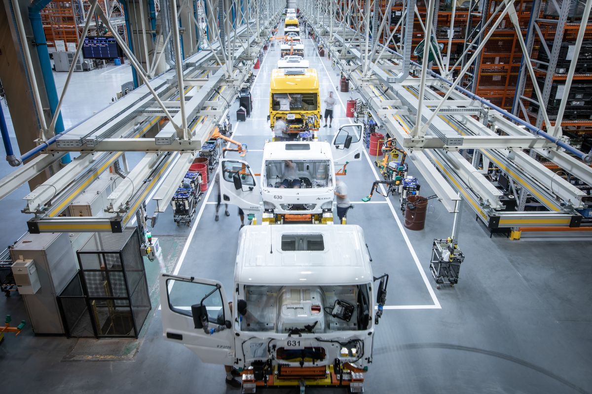 Mercedes-Benz - fábrica de cabines SBC - Industria 4.