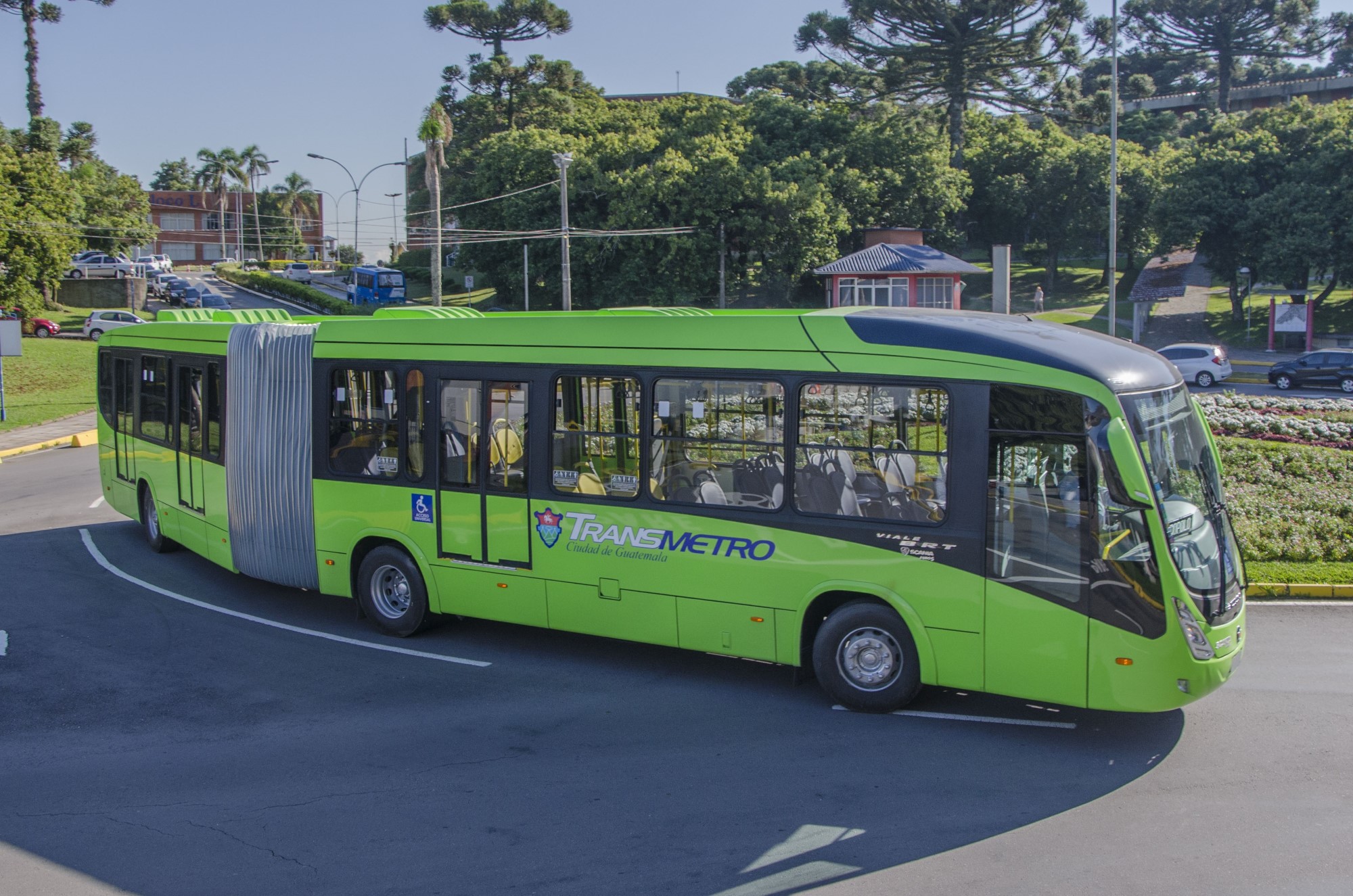Marcopolo exporta 35 ônibus para a Guatemala