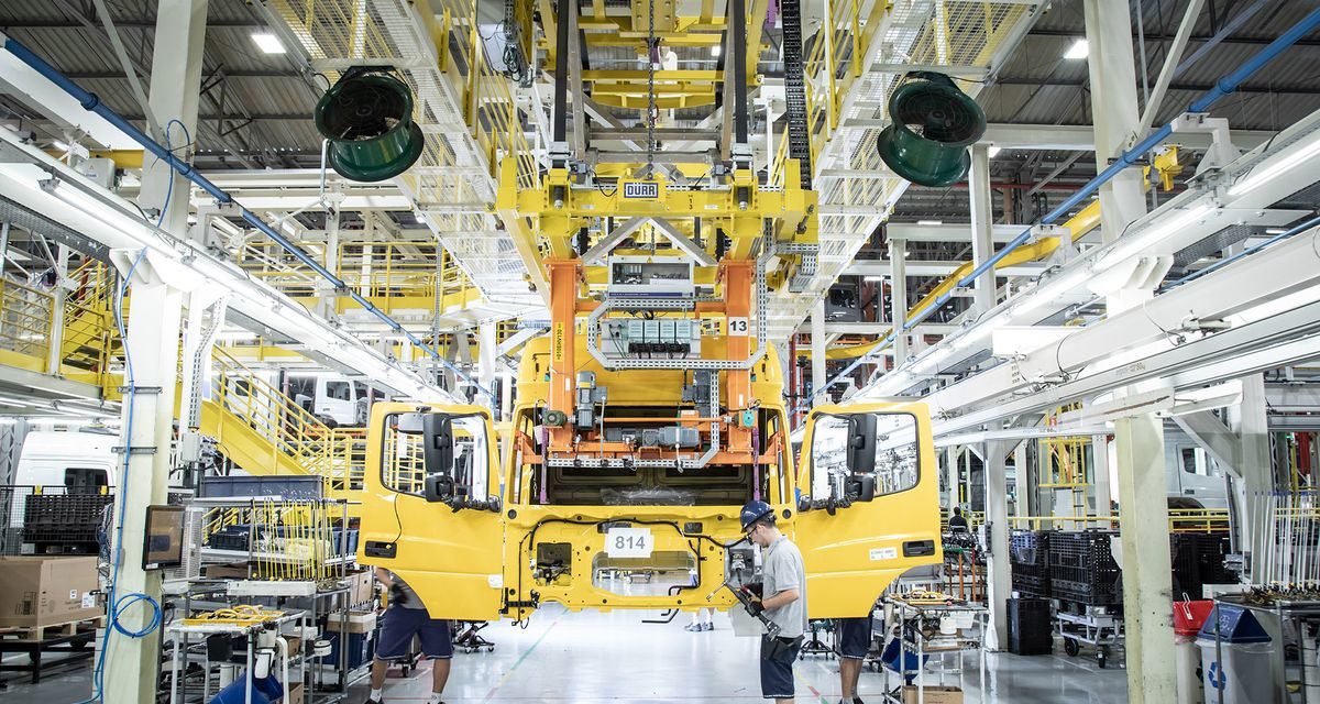 Mercado interno sustenta alta na produção de caminhões