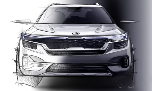 As primeiras imagens do novo SUV compacto da Kia