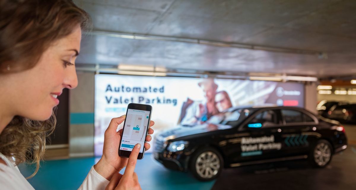 Bosch e Daimler juntas em serviço de estacionamento autônomo