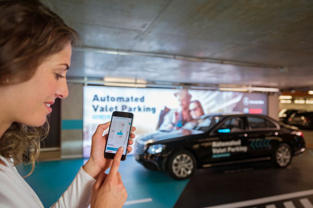 Bosch Daimler estacionamento automatizado