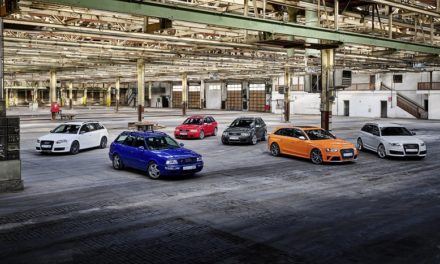 Modelos RS da Audi completam 25 anos