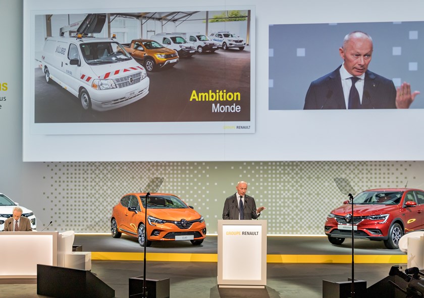 Receita global do Grupo Renault recua 6,4% no semestre