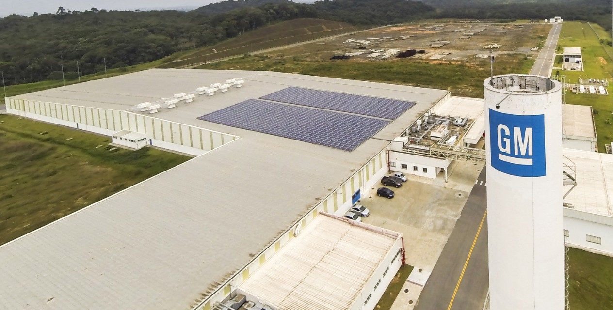GM utiliza 11% de energia renovável no Brasil, metade da média mundial