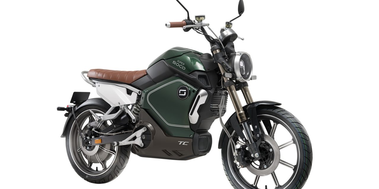 Energie Mobi lança motos Super Soco no salão dos elétricos
