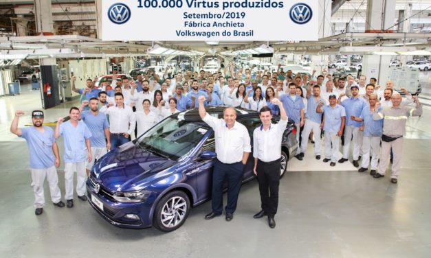Volkswagen exportará 8 mil Virtus para o México este ano