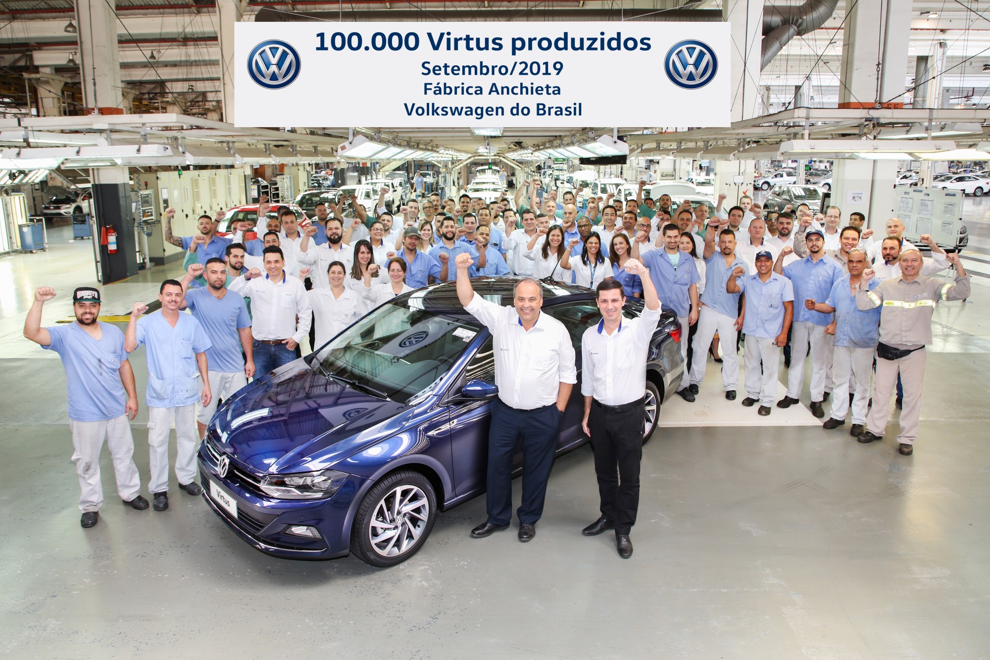 Volkswagen exportará 8 mil Virtus para o México este ano