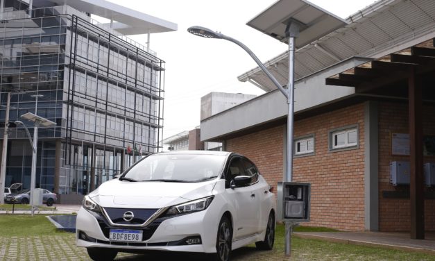 Nissan e UFSC testam reutilização de baterias usadas do Leaf