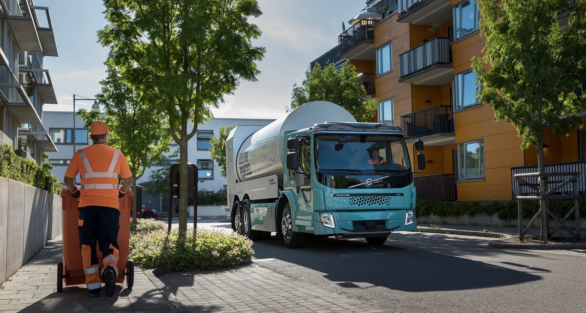 Volvo começa a vender caminhões elétricos na Europa