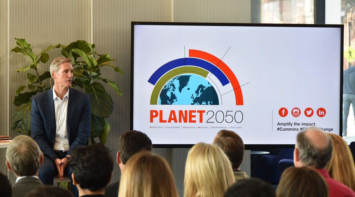Cummins - PLANET 2050, de estratégia ambiental