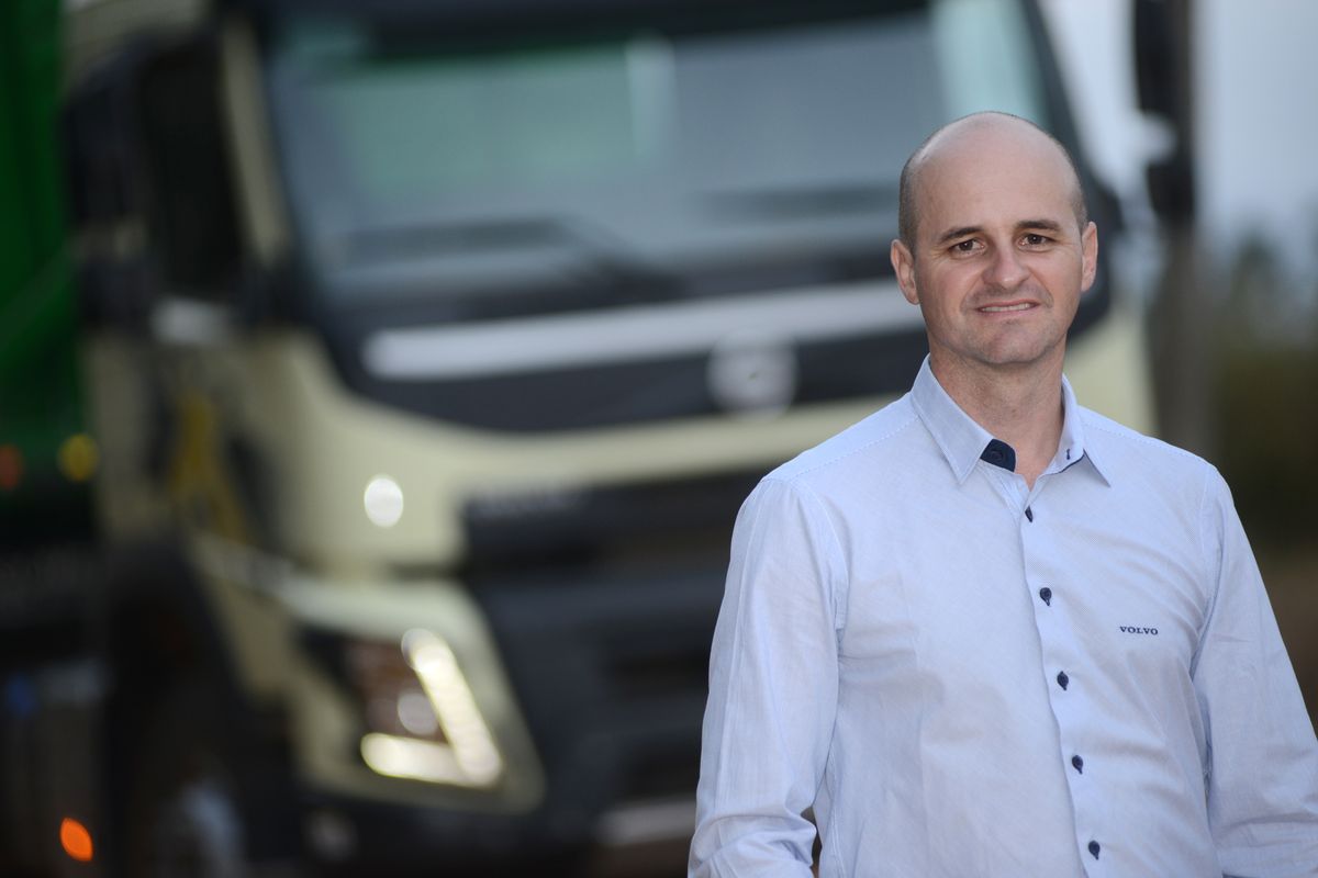 Jeseniel Valério - gerente de engenhaeria de vendas Volvo no Brasil