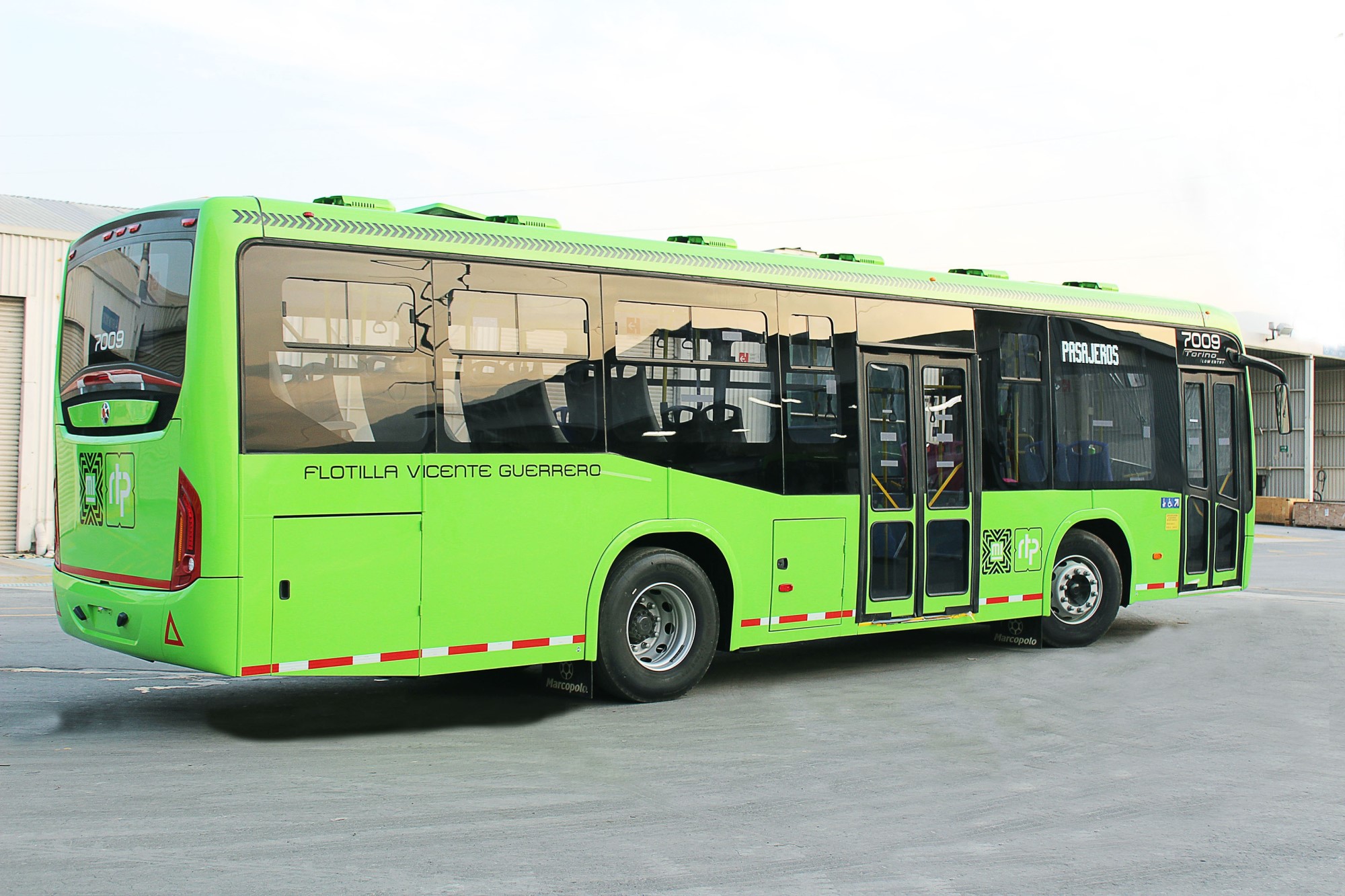 Marcopolo entrega 111 ônibus para a Cidade do México