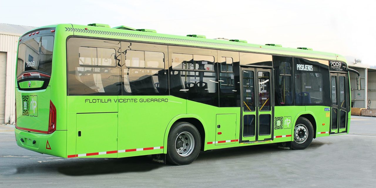 Marcopolo entrega 111 ônibus para a Cidade do México