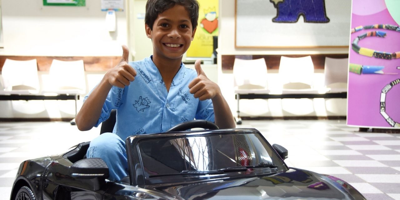 Hospitais infantis ganham carrinhos elétricos da Audi
