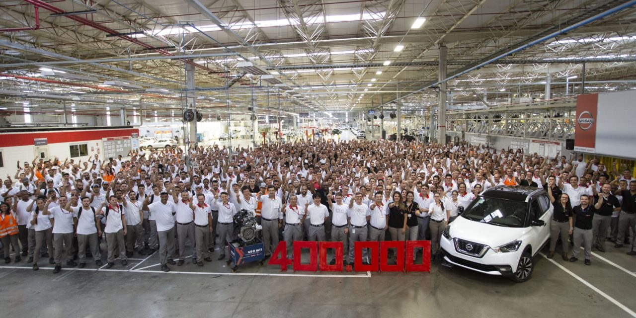 Nissan atinge 400 mil veículos produzidos em Resende