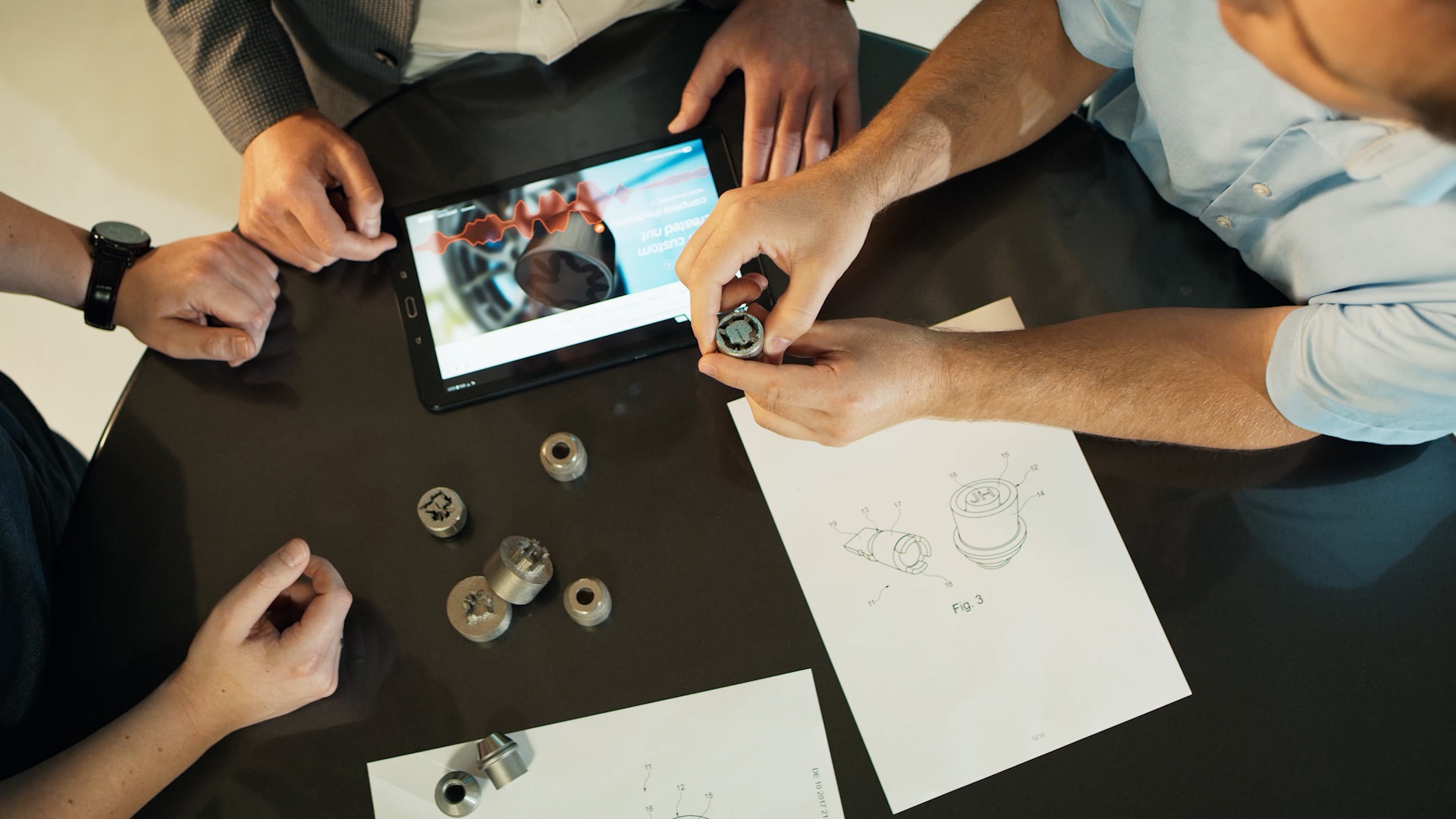 Ford cria porcas impressas em 3D para dificultar furto de roda