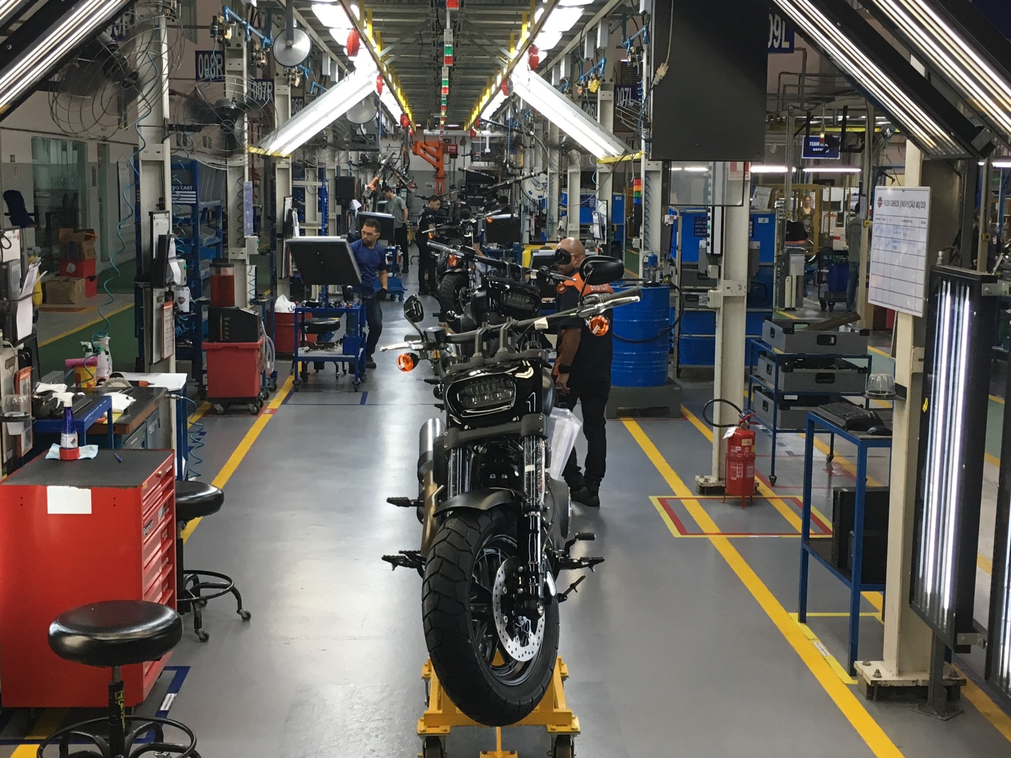 Harley-Davdson amplia produção por três anos consecutivos