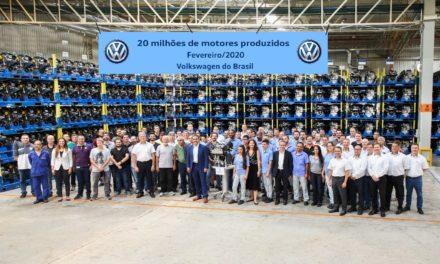 Volkswagen acumula produção de 20 milhões de motores no Brasil