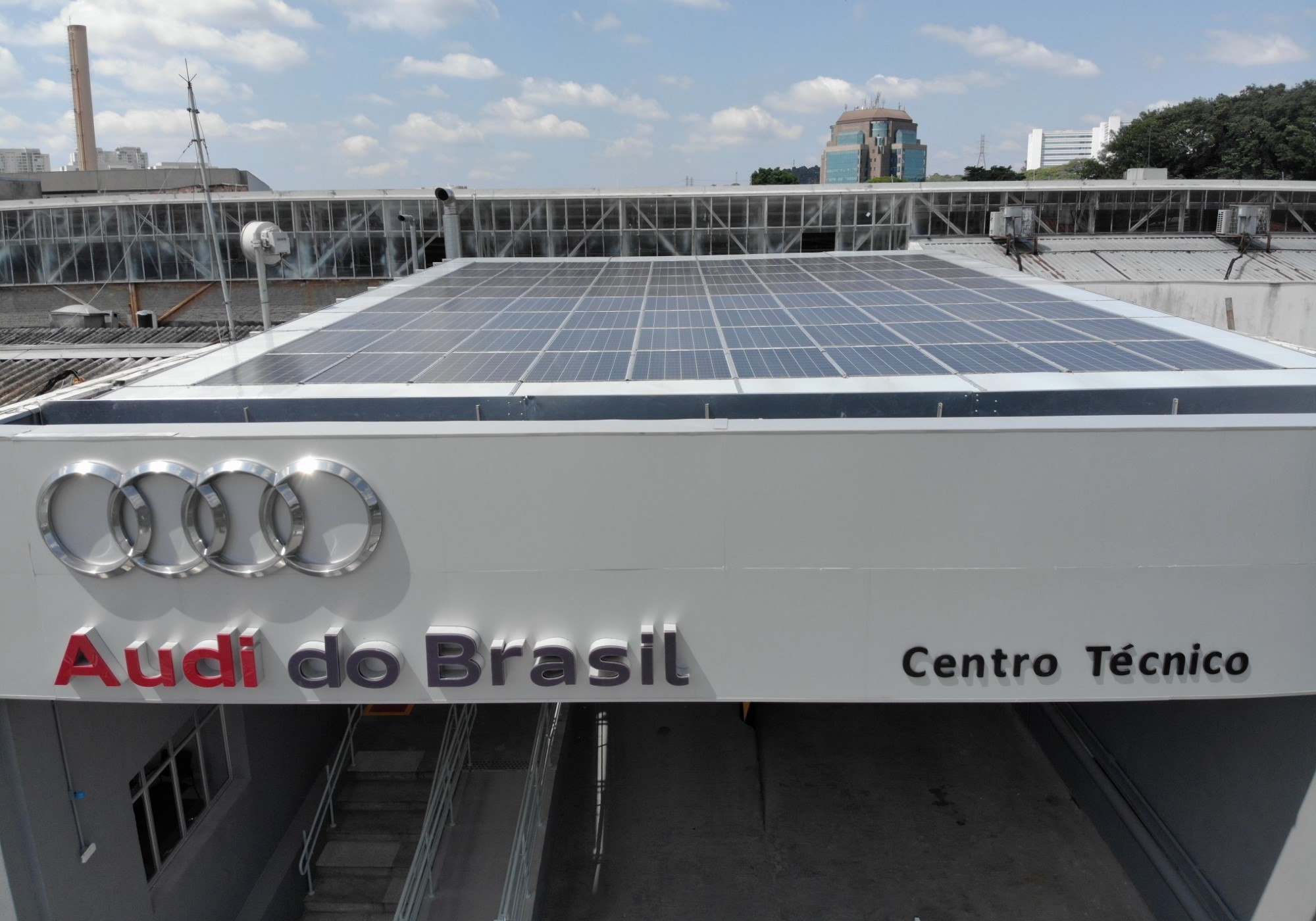 Audi investe em energia 100% limpa em seu centro técnico