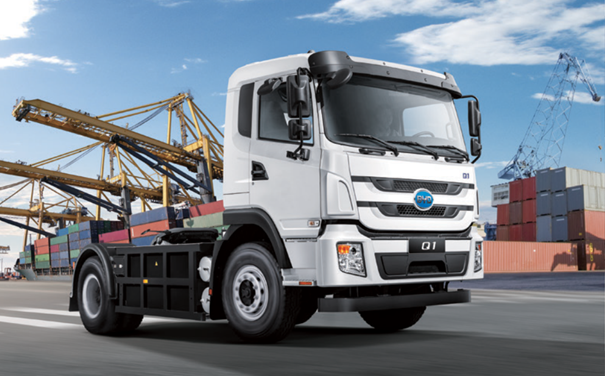 BYD vende 20 caminhões 100% elétrico para o Equador